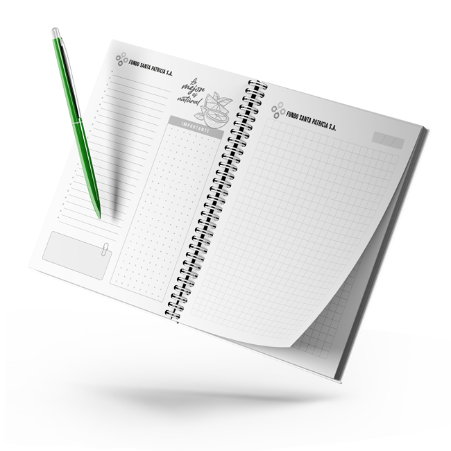 Cuadernos Corporativos Personalizados